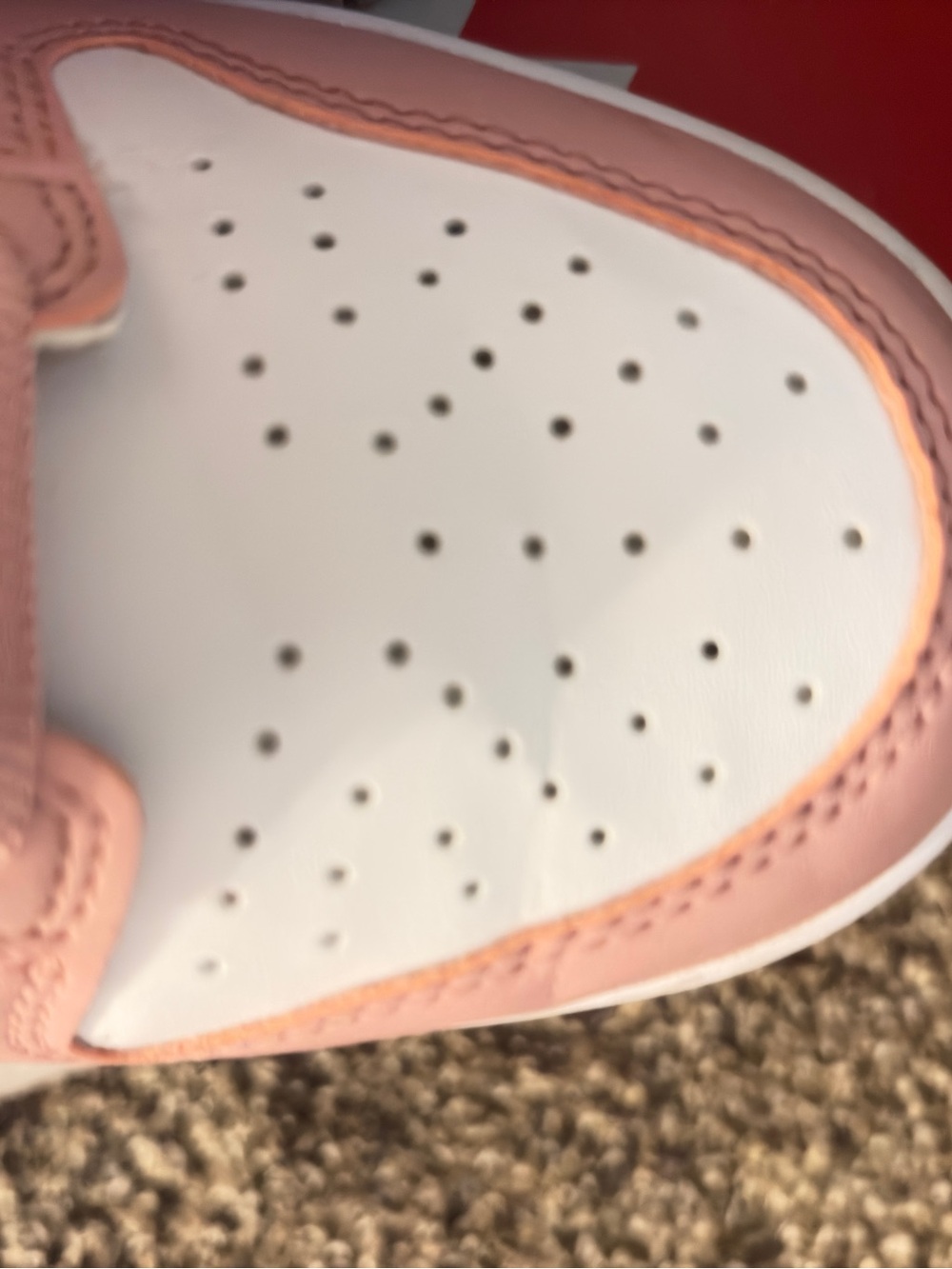 Nike Women's Pink Glaze and White Low-Top Sneakers 6.5 y = 8 women’s - Picture 4 of 10